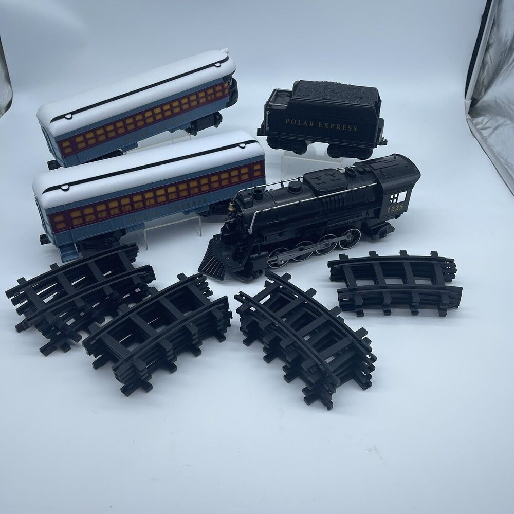 Lionel The Polar Express‎ G Gauge Train Set 1225 711795 Engine Track Cars Coal